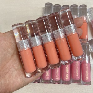 Grosir <span class=keywords><strong>lip</strong></span> <span class=keywords><strong>gloss</strong></span> lucu makeup gadis cinta vegan nude pink bening label pribadi <span class=keywords><strong>lip</strong></span> <span class=keywords><strong>gloss</strong></span> - Product Image 3