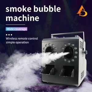 Machine à bulles et à fumée LED automatique pour scène avec contrôle DMX RGBW 4 en 2, 900W, indice de protection IP33, durée de vie de 50 000 heures, AC 100-240V - Product Image 2