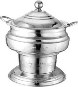Steel Veg Pot Style Chafing Dish - Product Image 1
