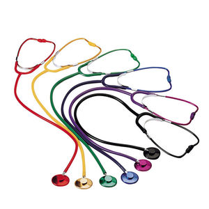 Profesional Hospital Doctor multifunción Manual doble cabeza Acero inoxidable cardiología médico estetoscopio - Product Image 6