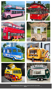 Camion de restauration mobile multifonctionnel, remorque pour la vente de glaces et de café - Product Image 4