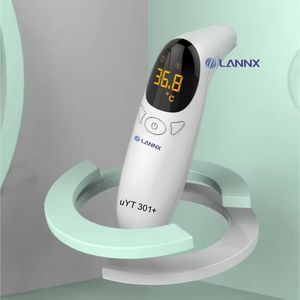LANNX uYT 301 + Novo Corpo Adulto Testa Sem contato Termômetros Infravermelhos Digital Infravermelho Médica Termômetro Eletrônico Gun - Product Image 3