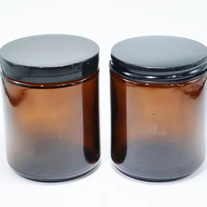 Mejor Precio, Frascos de Vidrio Ámbar Vacíos de 8oz/250ml con Tapas Metálicas para Uso Doméstico y Navidad, Logotipo Personalizable - Product Image 3