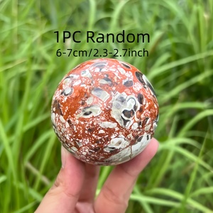 Esfera de Ágata Roja Pulida de Alta Calidad al por Mayor, Bola de Cristal para Decoración de Hogar y Oficina, Fengshui, CrystalHola - Product Image 4