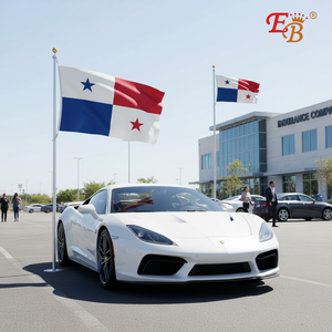 144 pezzi Custom 3 x5ft Panama World Flag Satin e poliestere tecniche di stampa digitale per il settore automobilistico e assicurativo - Product Image 3
