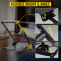 Support de volant de course G920 avec support de levier de vitesses compatible avec les volants de jeu Logitech G27 G25 G29, support de volant et pédales
