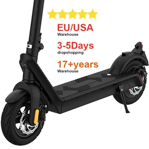 EU US Warehouse Wholesale custom X9 E Scooter Bike 25km/h 10in Battery Long Range Foldable Two Wheel Electric Scooter for Adults