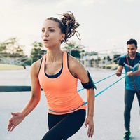 Logotipo personalizado 208 Cm Fitness Circle Bandas De Resistencia Ejercicio Estiramiento Bandas De Resistencia Set Pull up Assist Band para entrenamiento