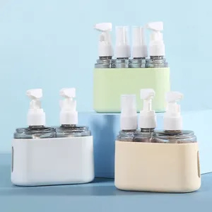 Wholesale Bulk Portable Small Camping Plastic Travel Bottle Containers Plastic Spray Bottle Set With Case