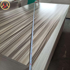 High Quality 1220X2440mm Natural Wood <strong>Veneer</strong> E0 Formaldehyde 4X8ft 9mm 12mm 15mm 18mm Laminated Furniture Plywood - Product Image 1