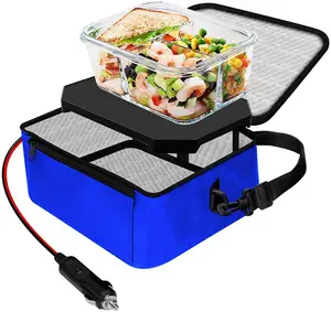 Self heating rice meal supplier bag source factory price 12V plug in car charging personal food warmer self heating rice meals