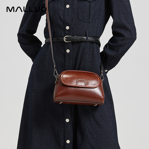 New Retro Women's Leather Shoulder Bag Hot Genuine Leather Fashion Luxury <strong>Branded</strong> Women's <strong>Mini</strong> Bags for Ladies' Daily Use - Product Image 3