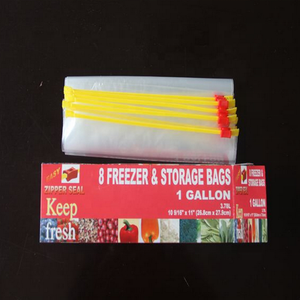 Custom seal PE poly bpa free reusable packaging LDPE freezer <b>zip</b> lock slider transparent zipper plastic <b>bag</b> for food - Product Image 3