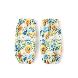 Juego de Delantal de Lona Moderno con Guantes, Mangas, Diadema y Toalla para Uso en Cocina, Restaurante, Cafetería y Bar - Product Image 4