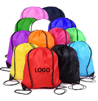 Sac à dos portable de haute qualité avec cordon de serrage, design national haïtien personnalisé, grande capacité, pour sports de plein air, en polyester