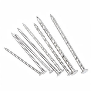 Fixations <span class=keywords><strong>de</strong></span> clous en béton <span class=keywords><strong>de</strong></span> <span class=keywords><strong>fer</strong></span> galvanisé en acier au carbone Clous métalliques communs zingués en acier inoxydable - Product Image 5