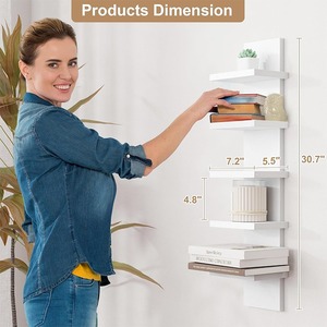 Tối giản treo tường mềm đồ nội thất trang trí kệ cho lối vào nhà hiển thị sống lưu trữ giá - Product Image 3