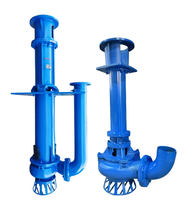Pompe à boue verticale immergée industrielle à haute concentration de fer avec turbine à haute teneur en chrome pour les eaux usées des centrales électriques