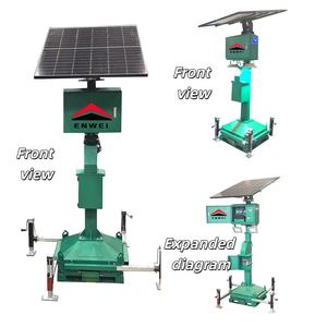 Tour d'éclairage solaire portable haute luminosité avec panneaux solaires mobiles et projecteur pour l'éclairage nocturne - Product Image 2