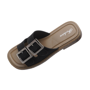 <span class=keywords><strong>Chanclas</strong></span> de Verano para Mujer, Cómodas, para Exteriores, Antideslizantes, de PVC, Ligeras, Transpirables, Impermeables, con Plantilla Antideslizante - Product Image 1