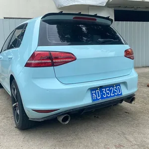 สปอยเลอร์ลิ้นกันชนหลัง StarNav ปี 2013 ถึง 2019 สำหรับ Golf MK7 MK7.5 GTD GTE TSI TDI R-Line (ไม่ใช้ได้กับรุ่น R) ชุดแต่งดิฟฟิวเซอร์ - Product Image 4