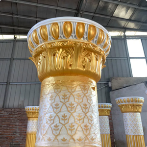 Esculturas <span class=keywords><strong>de</strong></span> Columnas Romanas <span class=keywords><strong>de</strong></span> Fibra <span class=keywords><strong>de</strong></span> Vidrio, Decoración Exterior, Pilar Romano Redondo para <span class=keywords><strong>Casa</strong></span>, Decoración <span class=keywords><strong>de</strong></span> Bodas - Product Image 2