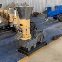 Machine à granulés de déchets de biomasse agricole Machine à granulés de sciure de bois balle de riz paille herbe