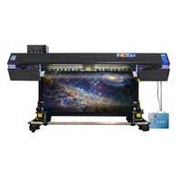 Impresoras UV Roll-to-Roll de 1.8m con cabezales I3200-U1 para pegatinas de coches, láminas de luces y revestimientos de pared