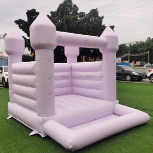 Les ballons gonflables de château plein d'entrain de conception populaire déplacent le château plein d'entrain blanc - Product Image 6