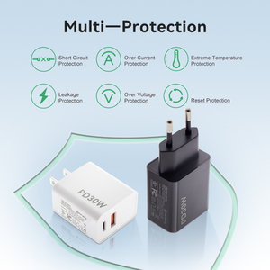 Adaptador Tipo C con Certificados UL FCC de Fábrica Personalizado, Cargador de 30 W, 20 V, 1.5 A, 12 V, 2.5 A, Adaptador de Carga de 30 W para <span class=keywords><strong>Sony</strong></span> - Product Image 6