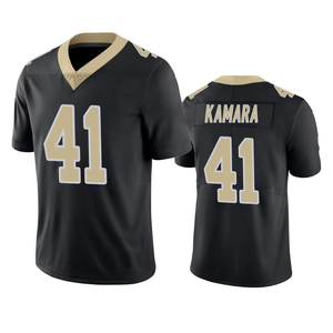 Nuove Maglie da Football Americano Teamcheap: 41 Alvin Kamara, 4 Derek Carr, 12 Chris Olave, 2 James Winston, 32 Tyrann Mathieu, Cucite - Product Image 3