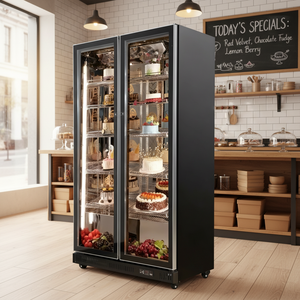 Nuelead NE-660CK - Refrigerador Comercial Independiente para Pasteles con Control Preciso de Temperatura, Pantalla Táctil y Tecnología Anticongelante - Product Image 3