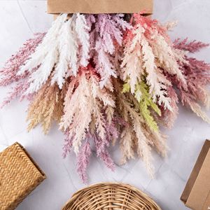 Fleur artificielle Luoxinfu, branche unique en PVC souple, décoration intérieure, artisanat, bouquet de mariage, style Ins - Product Image 1