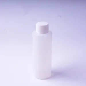 Garrafa de loção de plástico natural hdpe de 150ml, garrafa de empacotamento de cosméticos