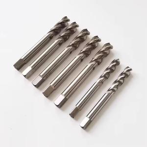 Grifos de rosca Grifos de corte de rosca recta para acero Aluminio Cobre Hilo de cobalto Punta en espiral Flauta Ranura Máquina Grifo - Product Image 1