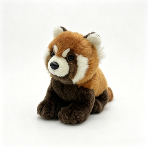 Peluche réaliste de <span class=keywords><strong>panda</strong></span> roux, jouet en peluche doux et réaliste de <span class=keywords><strong>panda</strong></span> roux, cadeau, souvenir de zoo, vente en gros, logo personnalisé - Product Image 2