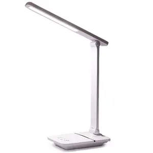 Lampada da tavolo a Led Smart Eye-Protection con impostazione temporizzata alimentata tramite USB lampada da tavolo a LED studio da tavolo lampada tattile pieghevole funzionante