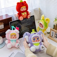 2025 nouvelle Collection Original haute qualité mignon fruits animaux Macaron vinyle en peluche jouet mode porte-clés poupée pendentif boîte aveugle