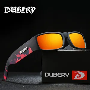 DUBERY D165 2021 New Gothic Sunglasses Hot Sale Sports Cycling UV Ray Proof Polarized Sunglasses