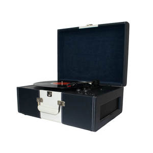 Tocadiscos Portátil con Bluetooth, Batería Recargable, Fonógrafo para el Hogar, Colores Personalizables - Product Image 3