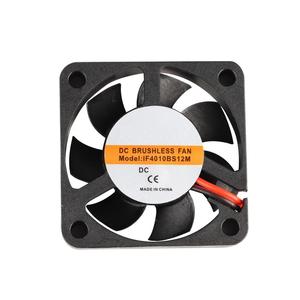 مروحة تبريد توربينية 5015/4010/4020 بجهد 12 فولت و24 فولت، بدون فرش، لقطع طابعات ثلاثية الأبعاد، موصل ثنائي السن، مروحة تبريد بلاستيكية للطابعة، شحن مجاني - Product Image 1