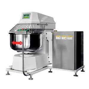 YOSLON Industrial Commercial Heavy Duty 200L Bread Flour Mixer Machine 50Kg 100Kg Spiral Dough Mixer Toast