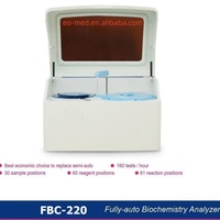 High Quality Fully Auto Chemistry Analyzer With 30 Sample Positions for Biochemistry Blood Examination Tester FBC-220