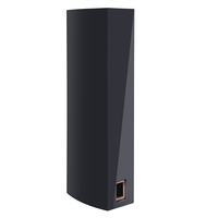 Grosir kabinet Loudspeaker kayu Shell Piano Lacquer kabinet Speaker aktif untuk penggunaan rumah