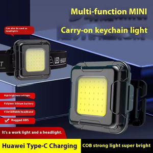 Lampe frontale tactique ultra-lumineuse à LED COB haute puissance avec batterie lithium-ion rechargeable, indice de protection IP65, pour le camping - Product Image 3