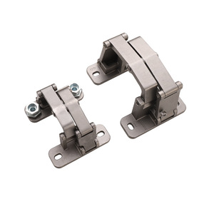 Charnières robustes en acier inoxydable 304, dissimulées, pour portes en pierre, boîtes d'incendie, réglables bidimensionnellement - Product Image 4