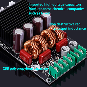 Brzhifi Nhà Máy 100 Tpa3255 2X300W 600W Công Suất Cao Kỹ Thuật Số Hifi Khuếch Đại Hội Đồng Quản Trị, Công Suất Cao 2 Kênh - Product Image 2