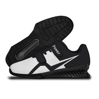 Chaussures de musculation professionnelles pour hommes, à double sangle, avec soutien de la cheville, chaussures de squat athlétiques, baskets de fitness et de cross-training