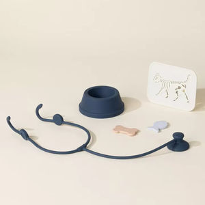 Ensemble de jeu vétérinaire en silicone, maison de jeu pour enfants, kits de jouets de médecin de soins de <span class=keywords><strong>santé</strong></span> pour animaux de compagnie, jeu de <span class=keywords><strong>rôle</strong></span> médical d'infirmière vétérinaire - Product Image 3