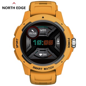 NORTH EDGE Men's Men Fashion Sports Watches Screen <b>Heart</b> Rate Pedometer Stopwatch Waterproof <b>Clock</b> - Product Image 1